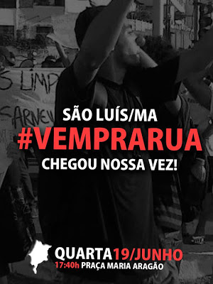 Volantino della Manifestazione di São Luis
