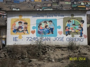 Il chiosco della scuola San José Obrero